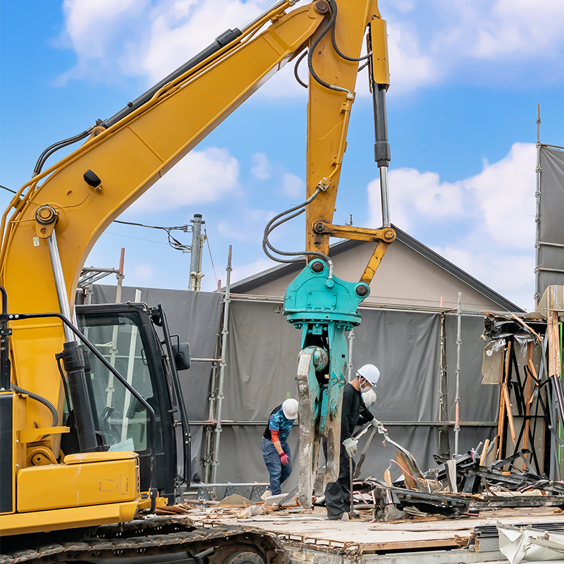 戸建て解体のプロフェッショナル